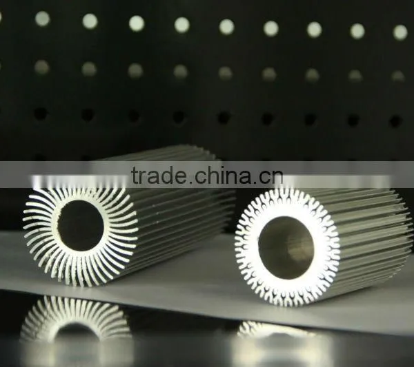 6000 Series Aluminum Heat Sink Bar Profile for Led Cap photo-5