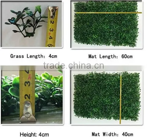 PE Material and Artificial Topiary Hedge Plant Type Outdoor Artificial Boxwood Hedge photo-5