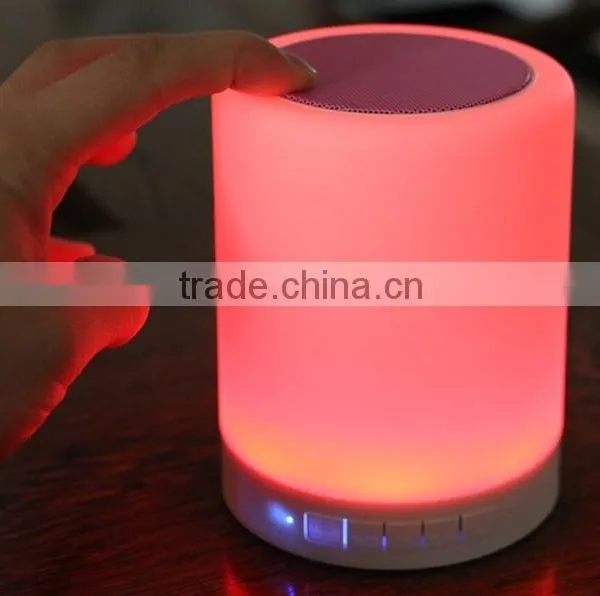 2016 Low Price Outdoor Music Mini Bluetooth Bowl Shape Portable Mini Speaker Lamp photo-5