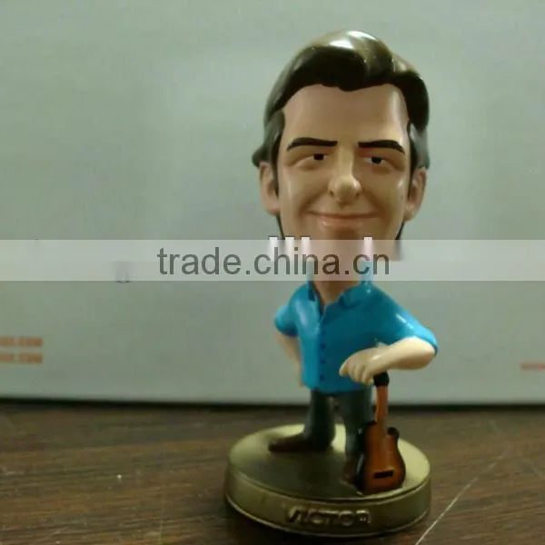 Plastic Bobble Head Toys,bobble Figure Decoration