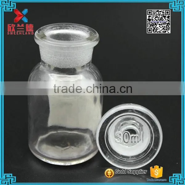 Wholesale 30ml APOTHECARY PHARMACEUTICAL CLEAR GLASS BOTTLE photo-3