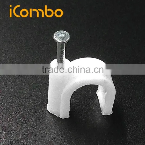 12mm Exterior Double Multipurpose Cable Screw Organizer Clips photo-3