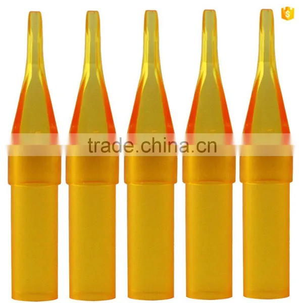 3RT Yellow New Disposable Tattoo Tip