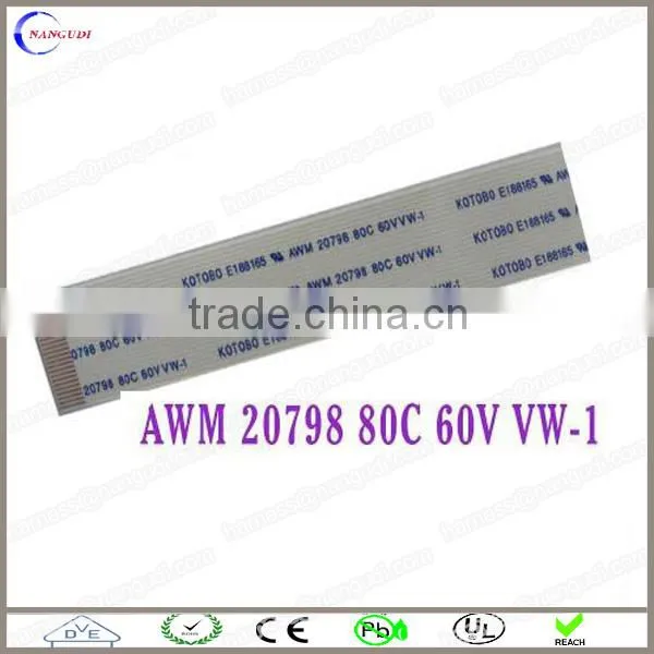 Custom Awm 20624 80c 60v Vw-1 Ffc Cable 1mm photo-6