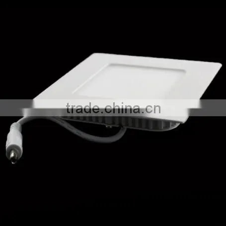 LED Panel Light 3W SMD3528 Warm White Square Shape-White LED Panel Light photo-4