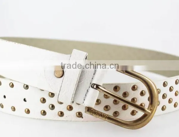 Women's Fashion Studded Belt Accessories With Embossed Buckles in Yiwu photo-5