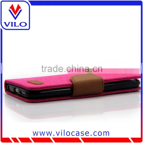 New Innovate Products Double Color Leather Wallet Case With Stand for IPhone 6 photo-4