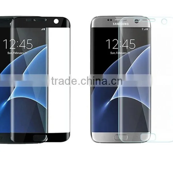 2016 New Arrival Full Cover 3D Curved Tempered Glass Screen Protector For Samsung Galaxy s7 Edge photo-2