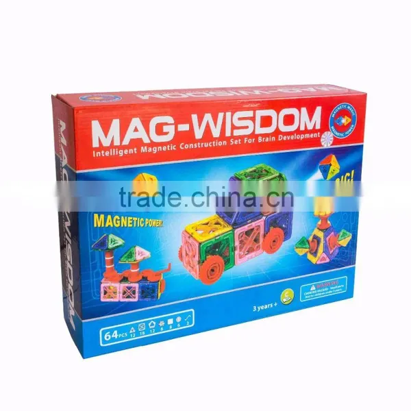 Kids Plastic Magnetic Construction Toy photo-4