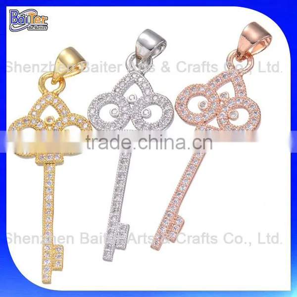 Fashion Solid 925 Sterling Silver Micro Pave Hip Hop Jewelry,micro Pave Mens Leopard Head Pendant Jewelry photo-2
