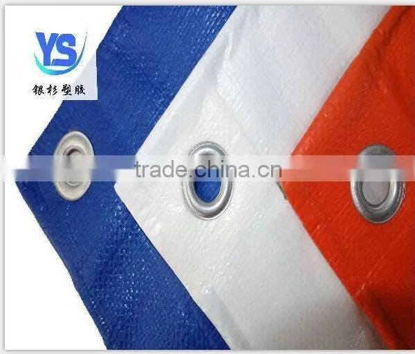 China Tarpaulin Factory Price Green Polyethylene Woven Tarpaulin Fabrics photo-3
