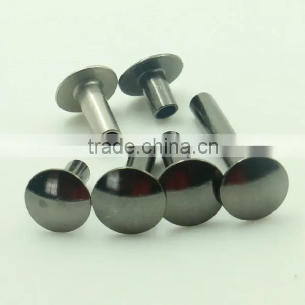 Wholesale Nickel Free Different Size Round Head Metal Semi Tublar Rivet for Golfbags photo-6