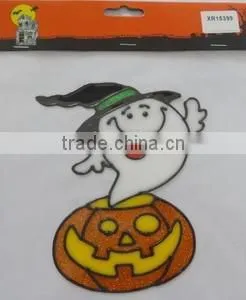 Interior Decoration , Holiday Halloween Window Stickers for Gifts photo-2