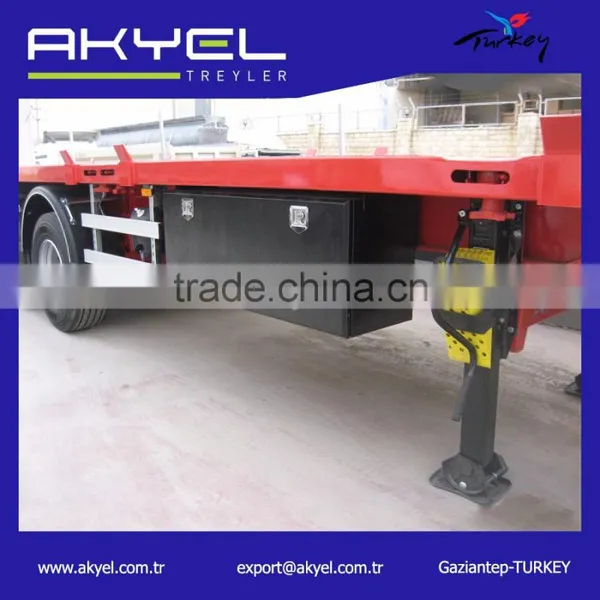 Wholesale 40ft Container Transport Semi Trailer With Container Locks photo-6