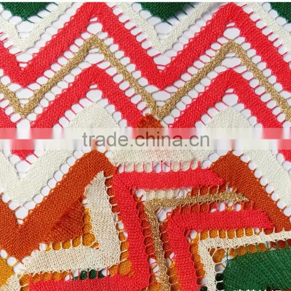 2016 New Jacquard Lace Fabric/