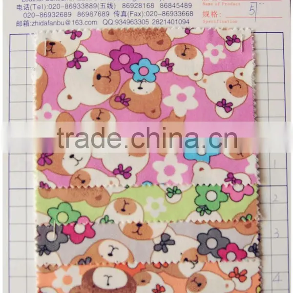 100% Cotton Printing for Shoes Bag Fabric Pigment Printed Fabric