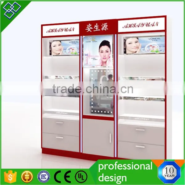 Acrylic Make Up Display Trade Show Stand Store Design For Cosmetics photo-4