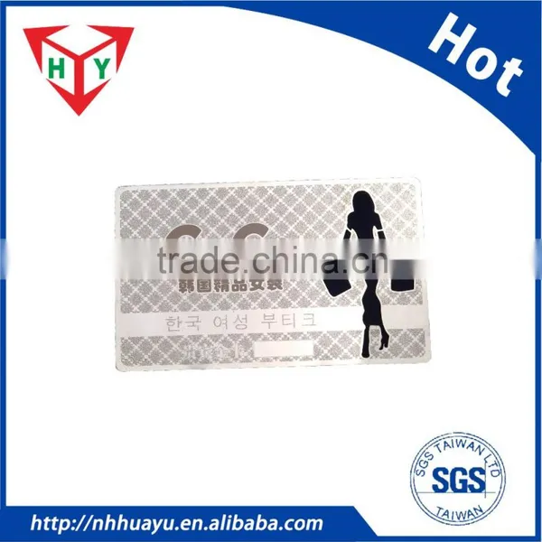 Custom Aluminum Business Name Card photo-3