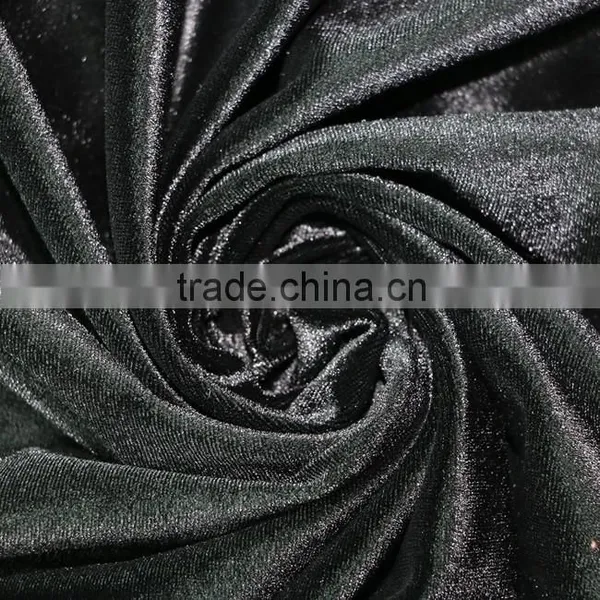 Polyester Spandex Knitting Good Stretch Velvet Fabric for Sofa Velvet Fabric photo-6