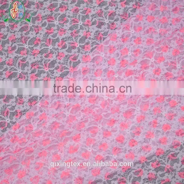 2016 Custom Lace Women Dresses Fabric ,100% Nylon Lace Fabric China Supplier Quality Choice photo-2