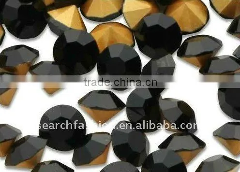Shinning Pointback Crystal Glass Stones Best Sale on Christmas