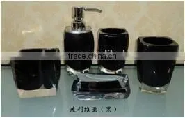 2016 Hot-sale Fashion Solid Ceramic Bathroom Sets/plastic Lotion Pump Quality Choice photo-2