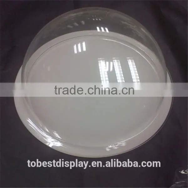 Custom Large Clear Acrylic Dome, Glass Dome With Base photo-3
