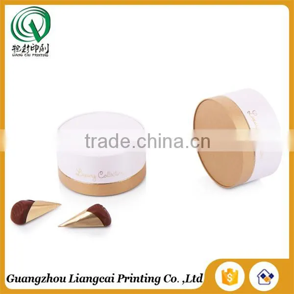 China Manufacture OEM Recycled Eco-friendly Matt Wedding Candy Boxes Round Tube Box photo-2