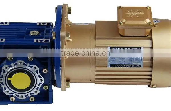 4Poles NMRV Worm Gear Motor Alumiunum housing