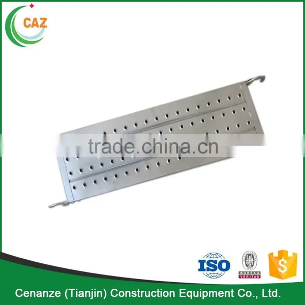 Metal Scaffolding walk board with Inner stiffener or outer stiffener
