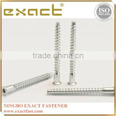 Zinc Plated Carbon Steel Furniture Confirmat Screw photo-2