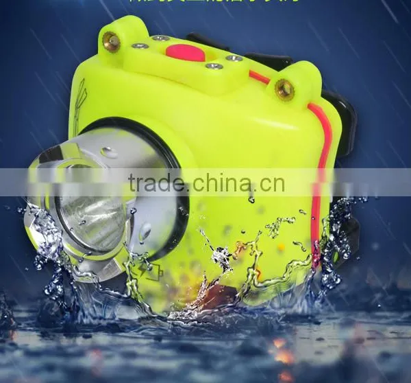 High Quality Usb Charging Built-in Battery Diving Head Lamp photo-6