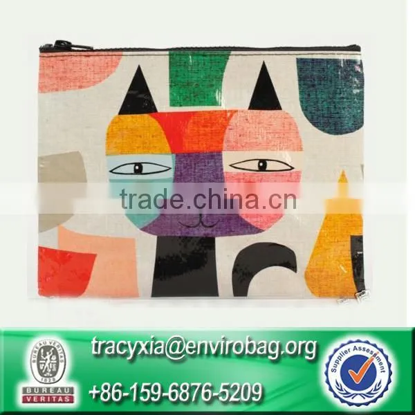 Custom Fashion Cute PP Woven Makeup Bag photo-5