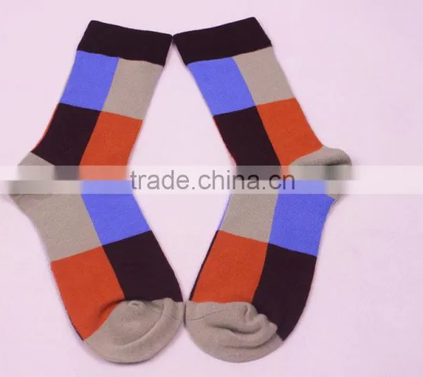 Men Casual All Seasons 100 Cotton 168N Custom Design Socks photo-2