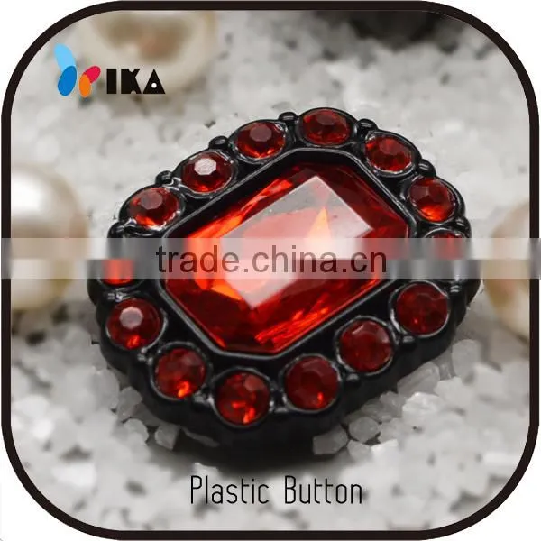 colorful acrylic button rhinestones button sew on clothes
