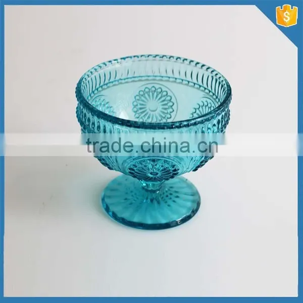 2015 New Arrived Colorful Glass Ice Cream Sugar Bowl photo-4