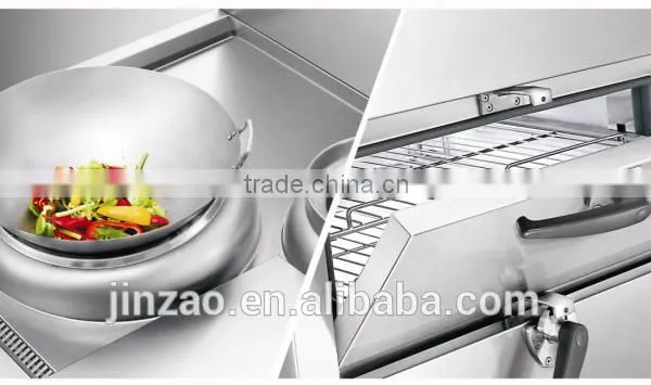 JINZAO CZT1 K+S Electromagnetic Fryer Commercial Kitchen Equipment Induction Cooker Induction Deep Fryer for 5-star Hotel photo-2