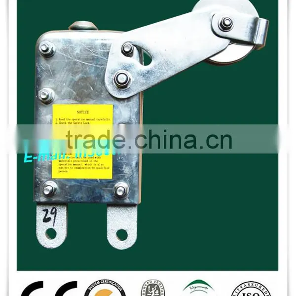 Safety Lock for Suspended Powered Platform, Hoist Parts Steel Rope Safety Lock For Suspended Working Platform