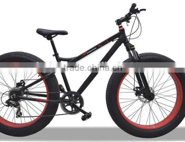26" Fat Bicycle Alloy Aluminum Rims Complete Fatbike Fatboy Bicycle
