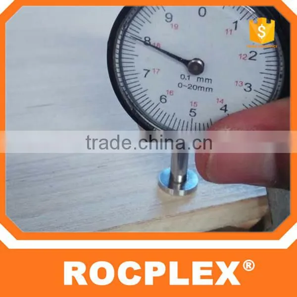 Wood Grain Color Melamine Paper Coated Plywood for Decorate photo-4