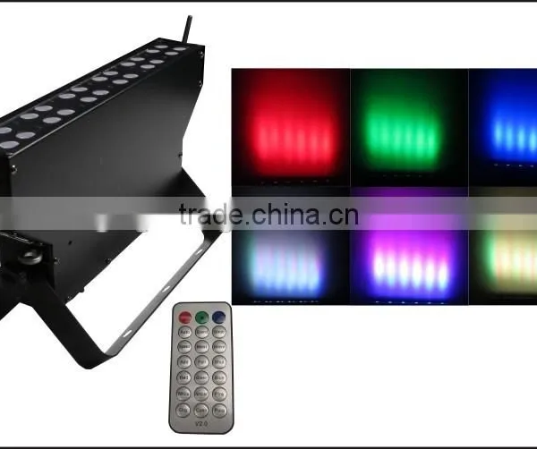 Wireless DMX Battery Powered PAR 24*10w LED Uplight photo-2