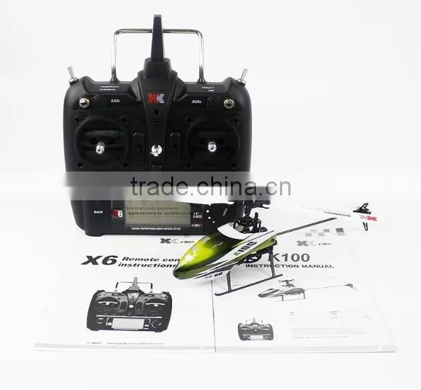 XK K100 Helicopter 6CH 3D6G System Remote Control Toy FTR With Transmitter photo-6