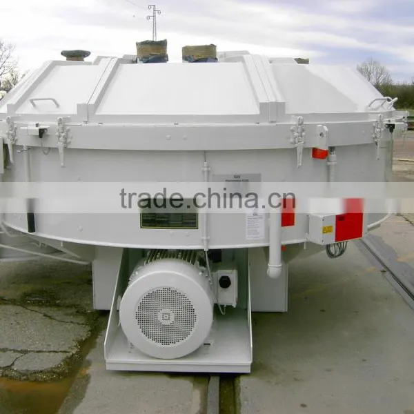 Germany Teka Turbine Pan Type Concrete Mixer 0.5m3 Model THZ750