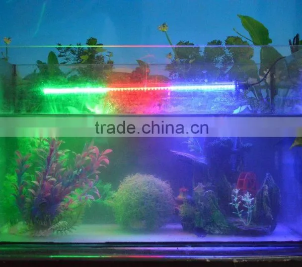 48CM 57LED Aquarium Wholesale Green Mini Submersible Led Fish Tank Lamp photo-2