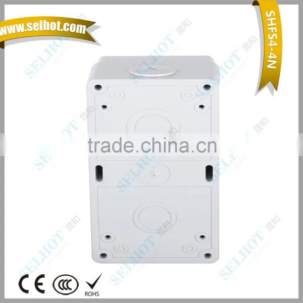 SELHOT Factory Direct Waterproof Plastic 4way IP67 Explosion-proof Isolator Switch (56CB4N) photo-2