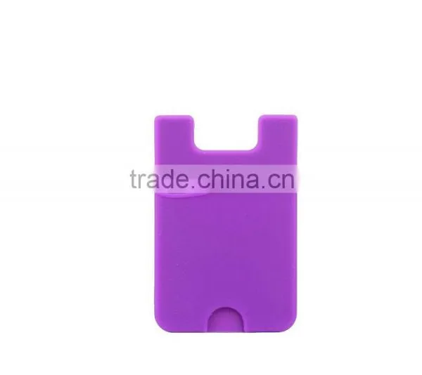 Universal Silicon Card Pouch for Mobile Phones photo-6
