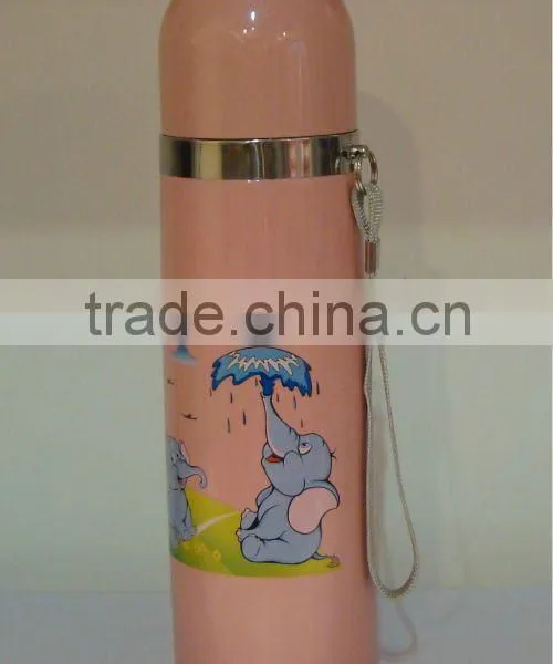Double Wall Stainless Steel Vacuum Flask 500ml Flask With Taking Line