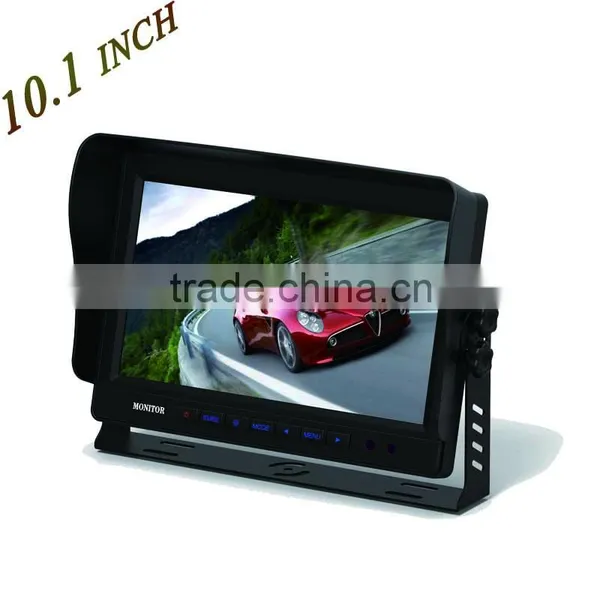 High Digital 10.1 Inch Heavy Duty In-dash Car Lcd Color Monitor