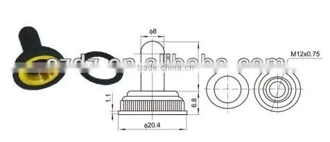 Machinery Toggle Switch,momentary Toggle Switch,spring Return on off Toggle Switch photo-5