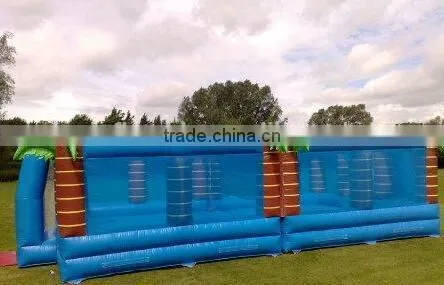 Palm Tree Inflatable Volleyball Court photo-2